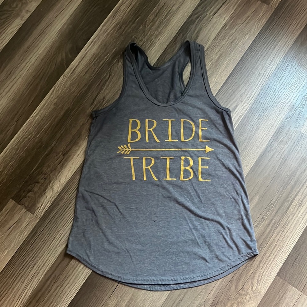 Bride Tribe tank top